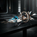 Dify || Space Station Building Blocks Set || 1144 pcs || Motorized Rotating Spaceship with 3 LED Lights & Display Stand || STEM Space Exploration Construction Kit