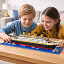 Dify Titanic Ship Micro Mini Building Blocks Set with LED Light (607 Pieces, Complex only for 14+) – DIY Construction Toy, Ship Replica, STEM Gift | 5 Year Structural Warranty