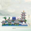 Dify Chinese Pagoda Architecture Micro Blocks Set, 943+ PCS (Complex only for 14+) | Traditional Pagoda, Pavilions & Landscape Garden Model | Creative STEM Construction Toy & Display Décor | 5 Year Structural Warranty