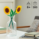 Dify Sunflower Building Blocks || Botanical Flower Building Kit for Home Décor & Gifting || (300+ PCS)