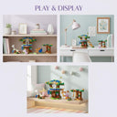 Dify 6-in-1 Tree House Building Block Set, 152+ PCS Nature-Themed Construction Kit, STEM Educational Toy for Kids, Creative Rebuild Play Set,