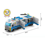 Dify 6-in-1 Police Car Building Block Set Toys | STEAM Educational Kit for Kids | Build Police Cars, Patrol Trucks & More (1000+ Pcs) | Birthday Gift for Boys & Girls ||6 Months Structural Warranty