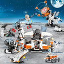 Dify 4-in-1 Space Station Building Block Set, 1078+ PCS Space Exploration Kit with Shuttle, Satellite & Modules, STEM Construction Toy Gift for Kids & Teens