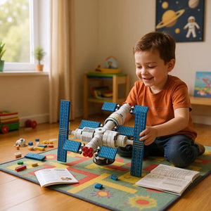 Dify || Space Series || Interstellar Space Station Building Blocks Set for Kids, Teen || 96 Pcs || Compatible with Major Brick Brands