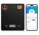 Dify Digital Kitchen Weighing Scale 5kg | 1g High Precision | g/ml/oz/lb Units | Tare Function | Ultra Slim Design | LCD Display | Auto Off | 5 Years Warranty (White)