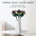 Dify Black Phantom Rose||for Home Decor||Set of 3 Roses || (120+pcs)