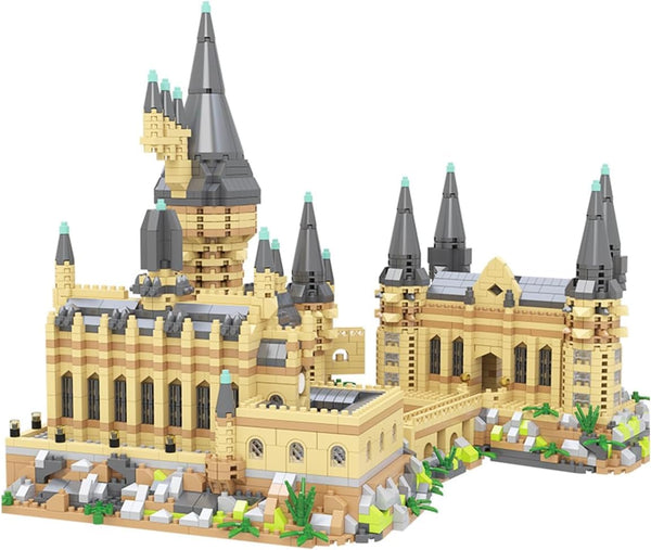 Dify Architecture Fantasy Castle Micro Building Blocks Set, 2929 Pcs Miniature Model Kit for Adults & Teens Ages 14+, 6 Months Structural Warranty