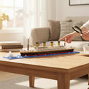 Dify Titanic Ship Micro Mini Building Blocks Set (1878 Pieces) – Detailed Ship Replica DIY Construction Toy for Ages 14+, STEM Collector Gift | 5 Year Structural Warranty