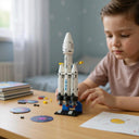 Dify Falcon Heavy Rocket Building Blocks Set (79 PCS) | Kids Space Series STEM Construction Toy Compatible with Major Brick Brands | 5 Year Structural Warranty