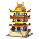 Dify || Ocean Chinese Architecture Series || Tianxin Pavilion Building Block Set || 167 Pcs || Compatible with Major Brick Brands