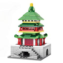 Dify || Ocean Chinese Architecture Series || Xi'an Bell Tower Building Block Set || 120 Pcs || Compatible with Major Brick Brands