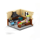 Dify Mini Indoor Baker Building Block Set – 154 Pcs Kitchen Bakery Play Kit with Minifigure & Food Accessories, Compatible with Major Brick Brands