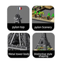 Dify Eiffel Tower Building Blocks Set | Paris Landmark Architecture Model Kit for Kids & Adults | Detailed Construction Toy for Display & Décor