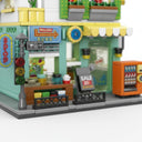 Dify Supermarket Street Scene Building Block Set (745+ PCS) – Mini Mall City Model DIY Kit for Adults & Teens 14+, Creative Construction Toy | 5 Year Structural Warranty