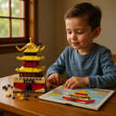 Dify || Ocean Chinese Architecture Series || Yueyang Tower Building Block Set || 119 Pcs || Compatible with Major Brick Brands