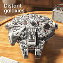 Dify Space Warship 1681 Pieces Building Micro Blocks Set with LED Light (Complex only for 14+), Futuristic Spaceship Construction Model, Creative Assembly Toy for Space Enthusiasts