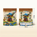 Dify 6-in-1 Tree House Building Blocks Set (1000+ Pieces) | STEAM Learning Construction Kit for Kids | Build Treehouses, Jungle Camps & Nature Adventures