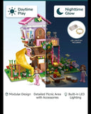 Dify Enchanted Tree House Building Set, 685+ Pcs Magical Forest Treehouse Construction Kit, Creative STEAM Toy for Kids & Teens