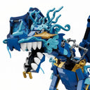 Dify Blue Water Dragon Building Block Set (501 PCS) – Dragon Model Toy for Kids Boys & Girls, Mini Brick Collectible Figure, Creative Construction Gift | 5 Year Structural Warranty
