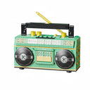 Dify Vintage Radio Building Block Toy Set, Creative Retro Radio MOC Model Brick Kit, Openable Cassette Compartment and Movable Antenna, 781 PCS