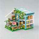 Dify Garden LED House Building Block Set, 626+ PCS DIY Mini House with Lights, Creative Garden Cottage Model Kit, Construction Toy Gift for Kids & Teens
