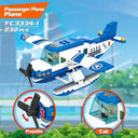 Dify 4-in-1 Airplane Building Block Set, 936+ PCS Multi-Model Aircraft Kit with Passenger Plane, Cargo Plane & Airport Vehicles, STEM Construction Toy | 5 Year Structural Warranty