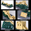 Dify Great Wall of China Building Blocks Set (1407+ Pieces) | Famous Landmark Architecture Model Kit | Detailed Collectible Display Toy | STEM Gift for Teens & Adults