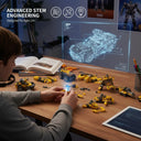 Dify 8-in-2 Robot Building Blocks Set (785+ PCS) | Transforming Mech Models Construction Kit | STEM Educational Toy for Ages 14+ | Creative Rebuild Play Set | 5 Year Structural Warranty