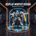 Dify FX-1 Star Fleet Robot Spaceship Building Block Set, 704+ PCS Transforming Space Robot & Sci-Fi Spacecraft Model Kit, STEM Construction Toy | 5 Year Structural Warranty