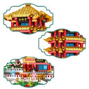 Dify Yellow Crane Tower Building Blocks Set – 1800 PCS ABS Construction Toy, Large Engineering Crane Model, STEM Educational Building Kit for Kids & Adults