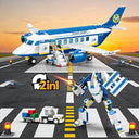 Dify 2-in-1 Construction Blocks Passenger Airplane & Robot Toy, 417 Pieces Building Set, STEM Educational DIY Kit for Kids Boys & Girls Ages 6+ | 5 Year Structural Warranty