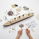Dify Titanic Ship Micro Mini Building Blocks Set (1878 Pieces) – Detailed Ship Replica DIY Construction Toy for Ages 14+, STEM Collector Gift | 5 Year Structural Warranty