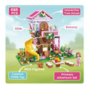Dify Enchanted Tree House Building Set, 685+ Pcs Magical Forest Treehouse Construction Kit, Creative STEAM Toy for Kids & Teens