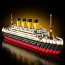 Dify Big Titanic Ship Micro Mini Building Blocks Set with LED Light (3688 Pieces, Complex only for 14+) – DIY Construction Toy, Ship Replica, STEM Gift | 5 Year Structural Warranty