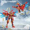 Dify Vermilion Bird Building Blocks Set (531+ PCS) | Mythical Phoenix Guardian Model Kit | Creative STEM Construction Toy & Display Décor | 5 Year Structural Warranty