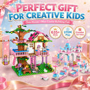 Dify Tree House & Mini 6-in-1 Castle Combo Building Set, 1000+ Pcs Two-Model Construction Kit, Creative STEAM Toy for Kids & Teens