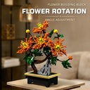 Dify Chrysanthemum Flower Building Blocks Set (450+ PCS) | Artificial Floral DIY Model Kit | Elegant Flower Décor for Home & Office | 5 Year Structural Warranty