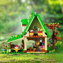 Dify Forest Cafe House Toy Building Set 608+ Pcs with LED Lights for Girls, Dream Forest Theme House Friends Building Blocks Playset, Gift for Kids & Adults
