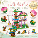 Dify Tree House & Mini 6-in-1 Tree House Combo Building Set, 1000+ Pcs Two-Model Construction Kit, Creative STEAM Toy for Kids & Teens