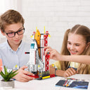 Dify Space Ship Exploration Rocket and Launcher Toy Building Block Set Stem Aerospace Kit, Ideal Gift for Kids || (500+ Pcs)
