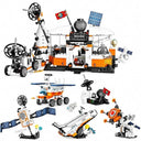 Dify 4-in-1 Space Station Building Block Set, 1078+ PCS Space Exploration Kit with Shuttle, Satellite & Modules, STEM Construction Toy Gift for Kids & Teens