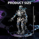 Dify Mechanical Skeleton Robot Building Block Set – 692+ PCS Poseable Twistable Body, Creative STEM Robotics Toy for Kids, Teens & Adults