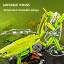 Dify Mechanical Mantis Building Set – 999+ PCS Light-Up Insect Model Kit, Articulated STEM Animal Construction Toy, Display Collectible Gift for Kids Teens & Adults