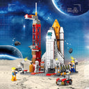 Dify Space Ship Exploration Rocket and Launcher Building Block Set Toys STEAM Aerospace Kit Model Gift for Birthday, Children's Day