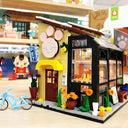 Dify Pet Book Store Building Block Set LED Light House Kit Gift on Birthday, Children's Day, or Special Occasion for Boys and Girls || 640+ Pcs