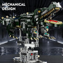 Dify Mechanical Crocodile Building Set – 996 PCS Light-Up Wild Animal Model with Display Stand, Articulated STEM Construction Toy, Compatible Bricks Collectible Gift for Teens & Adults | 5 Year Structural Warranty