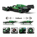 Dify F1 Racing Car Building Blocks Set, 68 PCS Dark Green Formula Race Car Model Kit, STEM Building Toy for Kids, Teens & Adults | 5 Year Structural Warranty