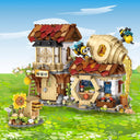 Dify Honey Workshop Building Blocks Set (1242+ PCS) | Street View Mini Bricks Farmhouse Architecture Model Kit for Ages 14+ | Creative DIY Display Décor | 5 Year Structural Warranty