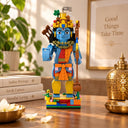 Dify Ram Ji Building Block Set, Indian Devotional Figure Model, Creative Construction Toy with Decorative Design, Cultural Building Activity for Home Display, Collection and Gifting