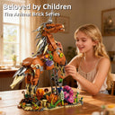 Dify Unicorn Deer Building Block Set, 1367+ PCS Wildlife Animal Model Kit, Creative Construction Toy, STEM Educational Gift for Kids, 5-Year Structural Warranty